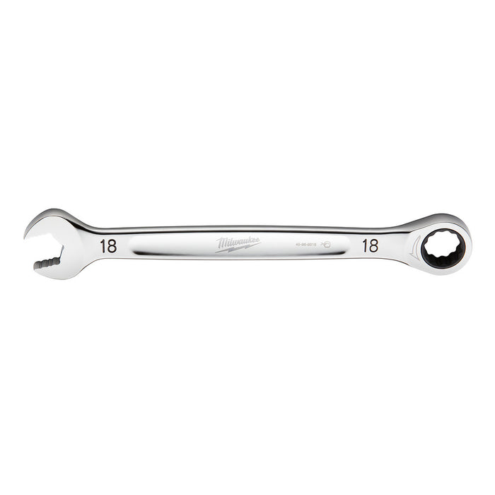 MILWAUKEE Ratcheting Combination Wrench - Metric