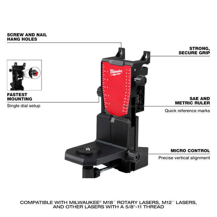 MILWAUKEE M18™ Green Interior Rotary Laser Level Kit