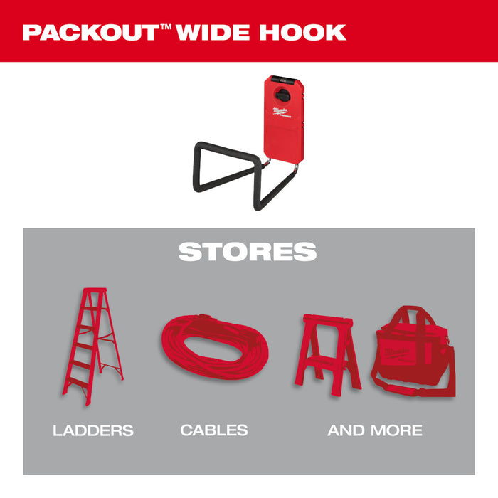 MILWAUKEE PACKOUT™ Wide Hook