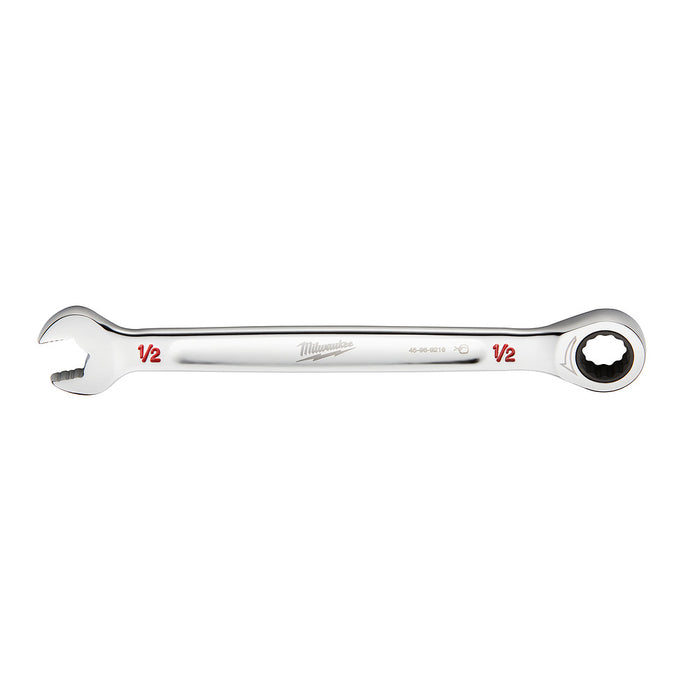 MILWAUKEE Ratcheting Combination Wrench - SAE