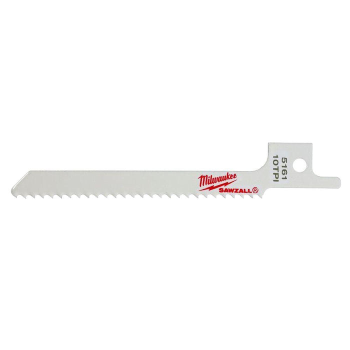MILWAUKEE 3-5/8" 10 TPI SUPER SAWZALL® Blade (5 PACK)