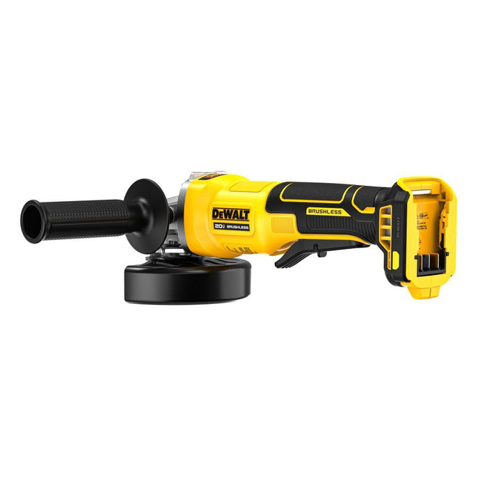 Amoladora angular pequeña con interruptor de paleta DEWALT de 4-1/2"