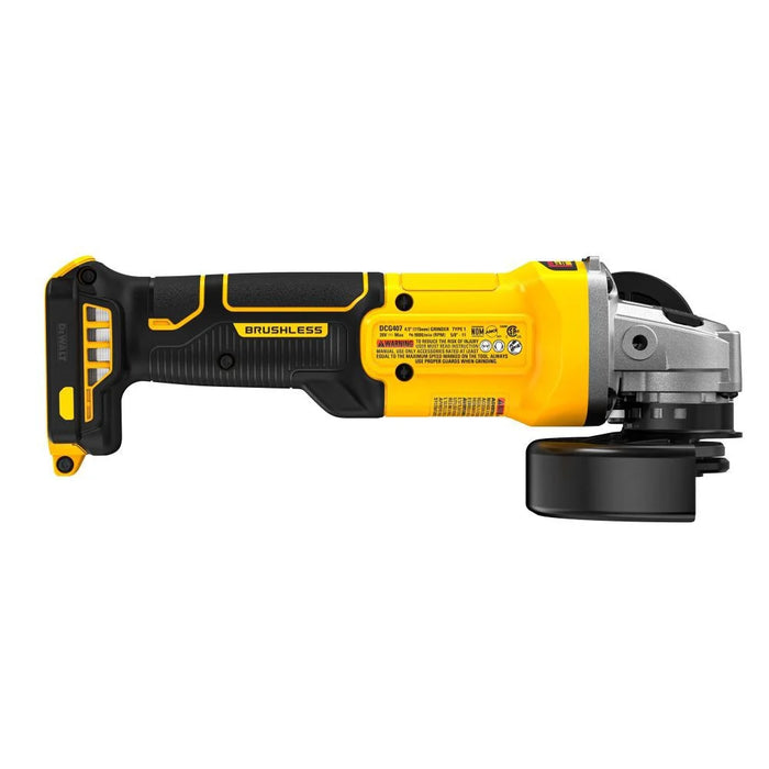 Amoladora con interruptor deslizante DEWALT de alto rendimiento de 6"