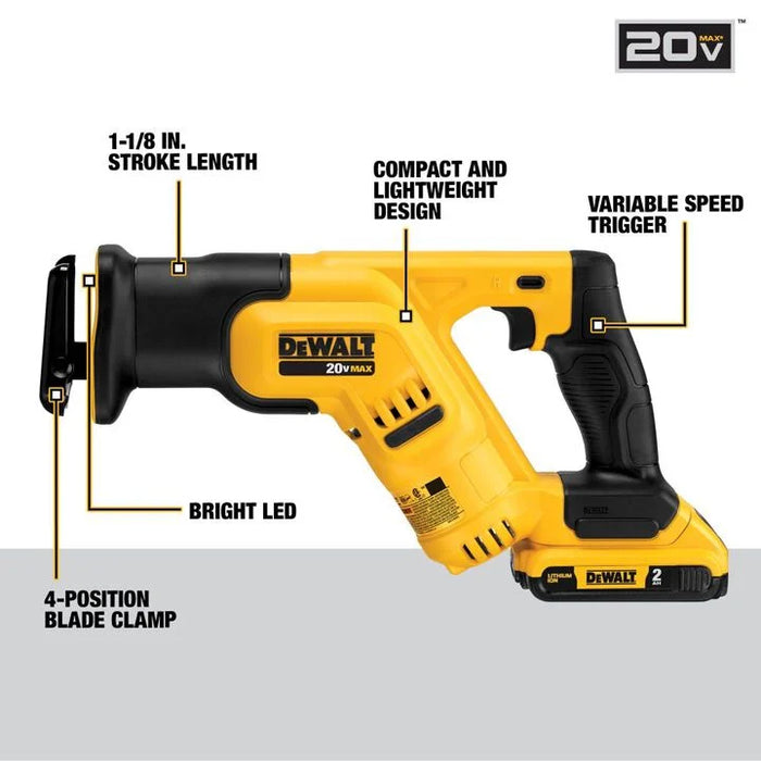 DEWALT 20V MAX 5 Tool Combo Kit