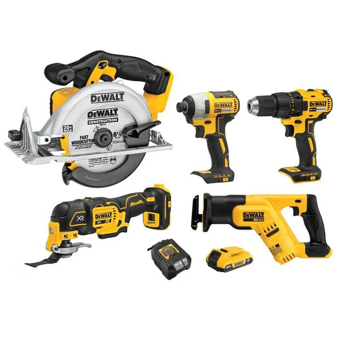 DEWALT 20V MAX 5 Tool Combo Kit