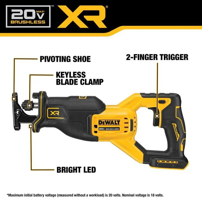 DEWALT 20V MAX 5Ah 5-Tool Combo Kit