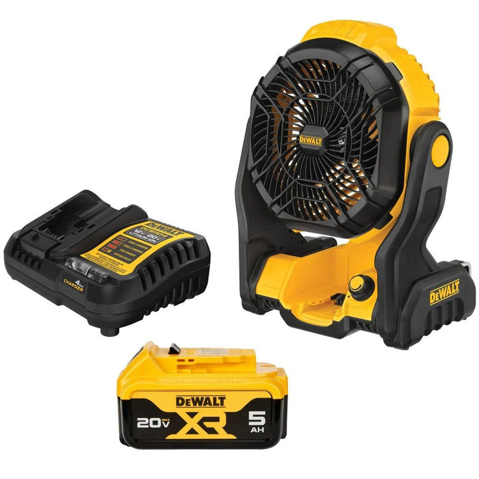 DEWALT 20V Max Jobsite Fan Kit DCE512P1