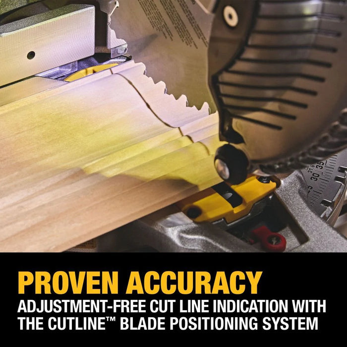 DEWALT 20V MAX XR 10 Inch Double Bevel Fixed Miter Saw (Bare Tool) DCS714B