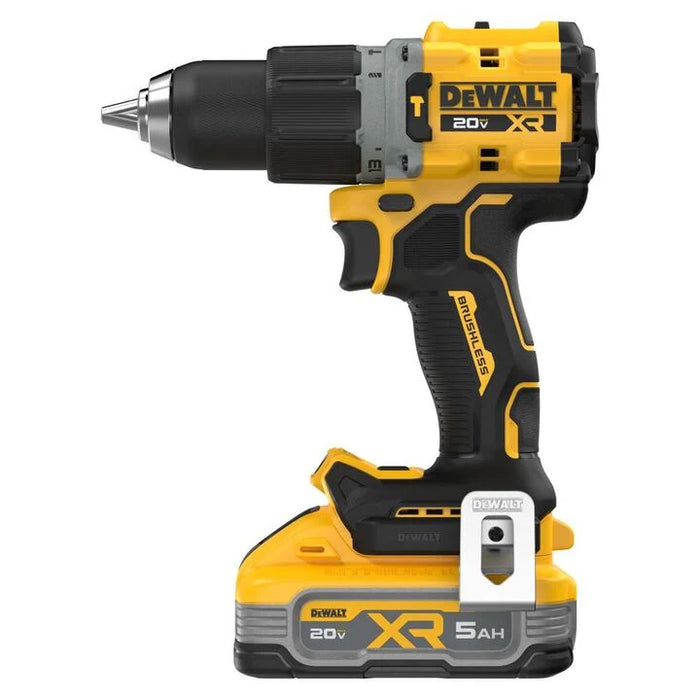 DEWALT 20V MAX XR 1/2 Inch Hammer Drill 5 Ah Kit