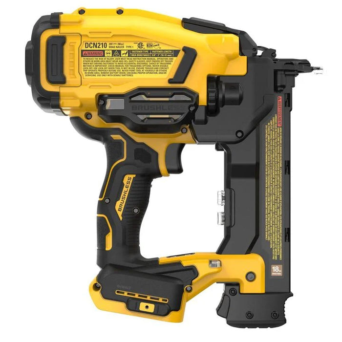 DEWALT 20V MAX XR 18 Gauge Brad Nailer (Bare Tool)
