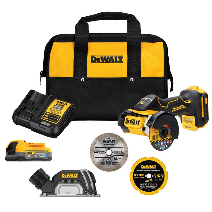DEWALT 20V MAX XR 3in Cut Off Tool Kit DCS438E1