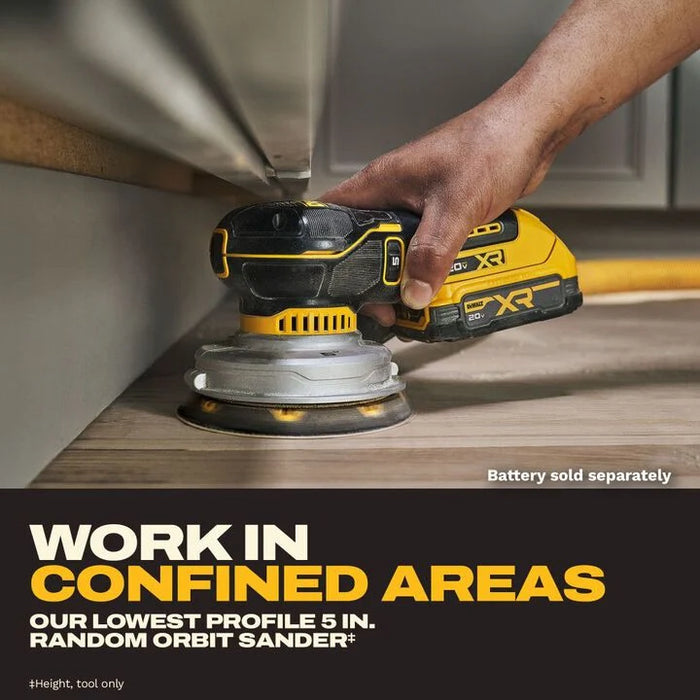 DEWALT 20V MAX* XR 5 Inch Random Orbital Sander (Bare Tool)