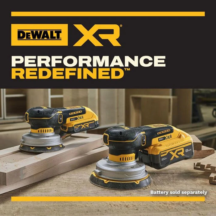 DEWALT 20V MAX* XR 5 Inch Random Orbital Sander (Bare Tool)