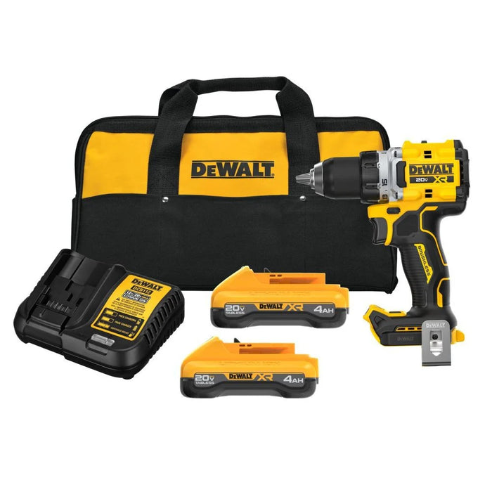 Kit de taladro percutor/destornillador DEWALT 20V MAX* 1/2"