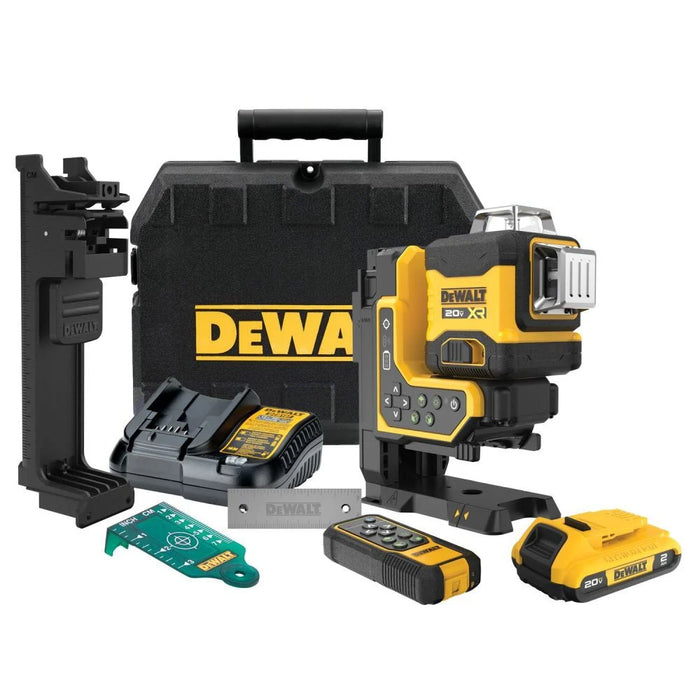 DEWALT 20V MAX XR Remote Control 360 Degree Line Laser Kit DCLE34035D1