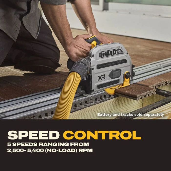 DEWALT 20V XR 6 1/2 Inch Track Saw (Bare Tool)