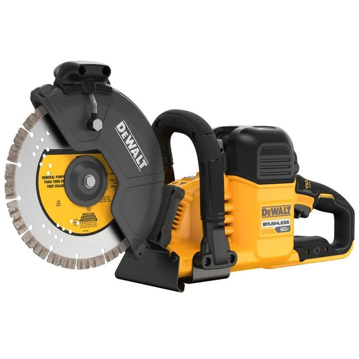DEWALT DCS692X2 60V MAX* FLEXVOLT 9-Inch Cordless Cut-Off Saw Kit - The Power Tool Store