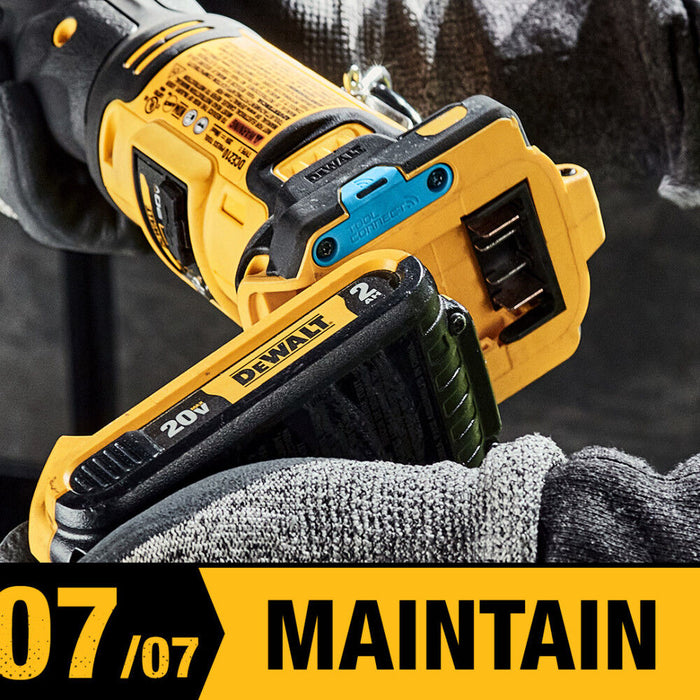 Kit de sierra de cinta compacta DEWALT 20V MAX* ATOMIC™ de 1-3/4"