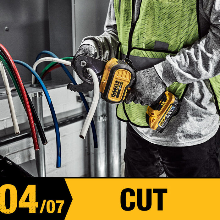 Kit de sierra de cinta compacta DEWALT 20V MAX* ATOMIC™ de 1-3/4"