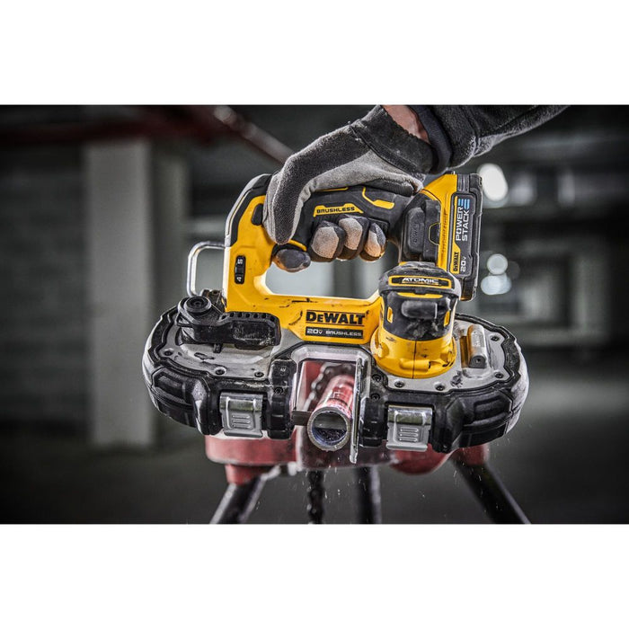 Kit de sierra de cinta compacta DEWALT 20V MAX* ATOMIC™ de 1-3/4"