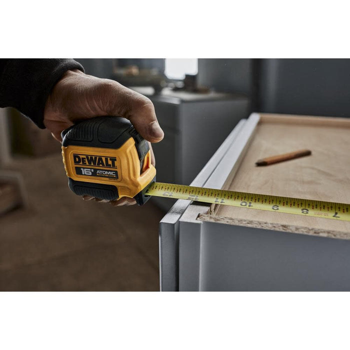 DEWALT ATOMIC COMPACT SERIES 16 ft. Tape Measure