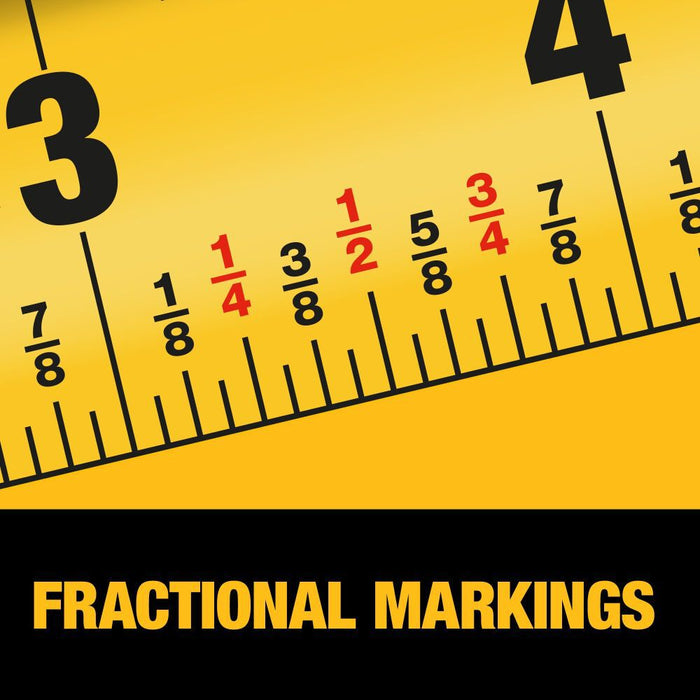 Cinta métrica de bolsillo magnética DEWALT de 9'