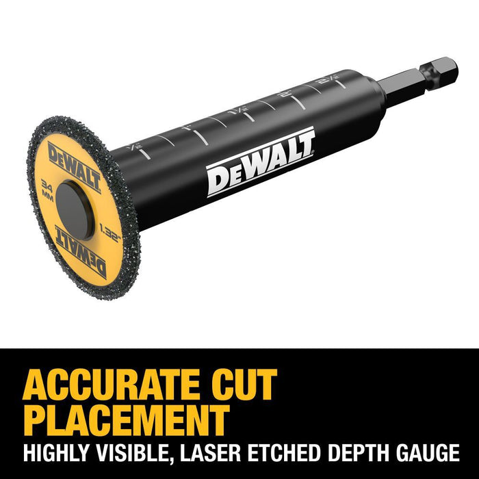 Accesorio para cortatubos de PVC/PEX DEWALT IMPACT CONNECT™
