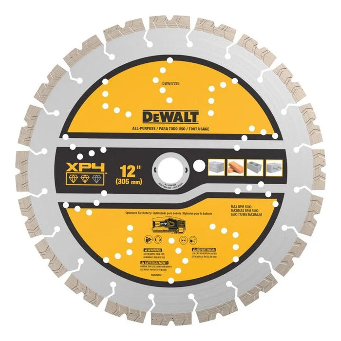 DEWALT POWERSHIFT 12 Inch XP4 Segmented Diamond Blade