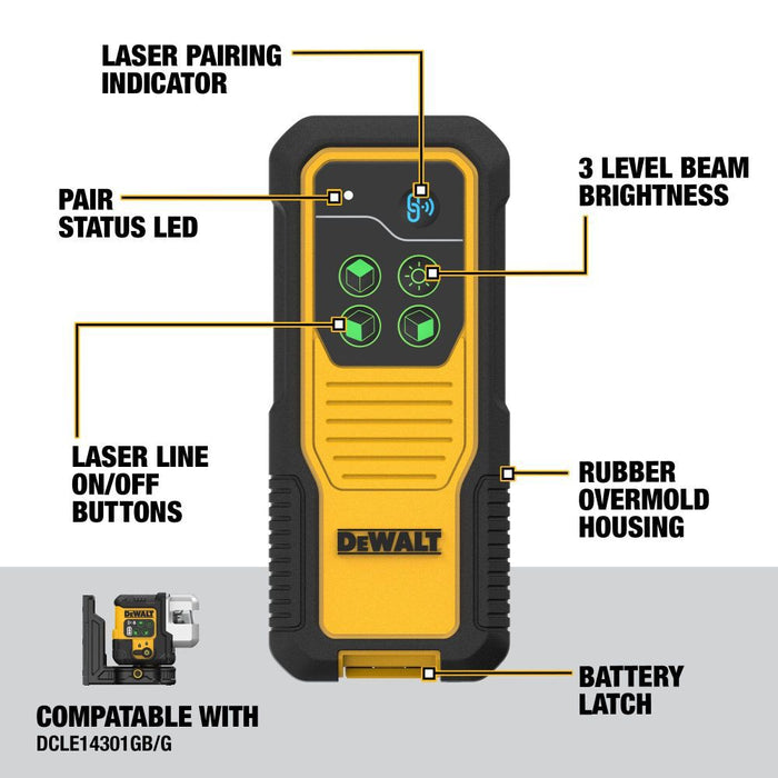 DEWALT Remote Control for USB DCLE14301G/GB DCLEAUSBRC3