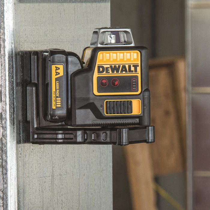 Láser de línea cruzada de haz rojo de 360 ​​grados DEWALT