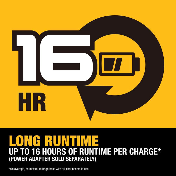 Kit de nivel láser giratorio para interiores y exteriores DEWALT