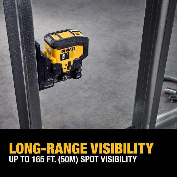 Kit de nivel láser giratorio para interiores y exteriores DEWALT