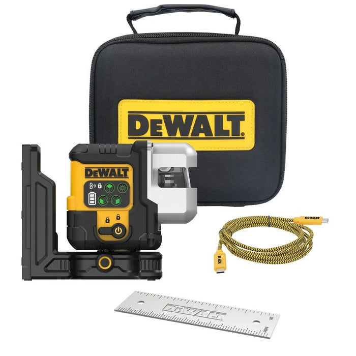 Kit de nivel láser giratorio para interiores y exteriores DEWALT
