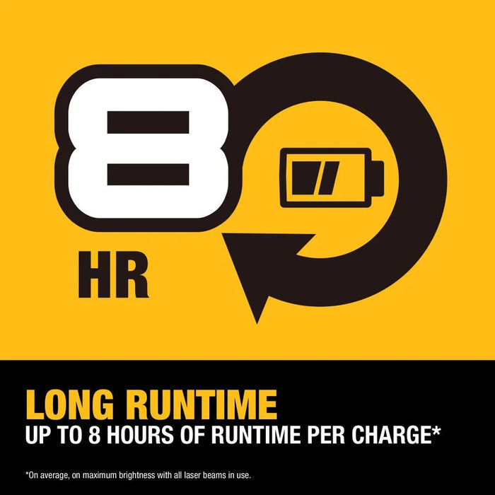 Kit de nivel láser giratorio para interiores y exteriores DEWALT