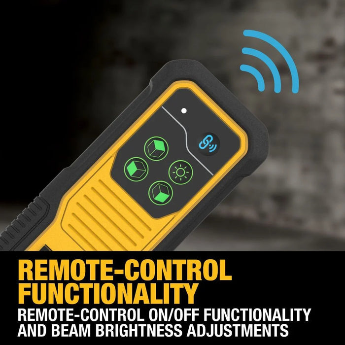 Kit de nivel láser giratorio para interiores y exteriores DEWALT