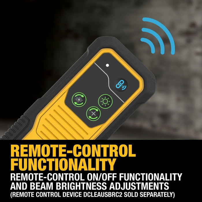 Kit de nivel láser giratorio para interiores y exteriores DEWALT