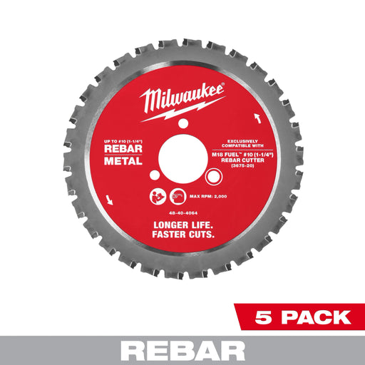 Milwaukee Rebar Blade 5 PK