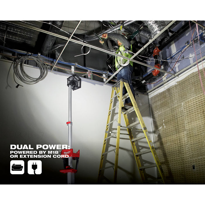 MILWAUKEE M18™ ROCKET™ Luz de torre de doble potencia (solo luz)