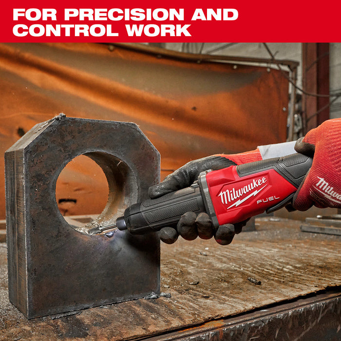 Amoladora troqueladora de frenado MILWAUKEE M18 FUEL™ con interruptor de paleta (solo herramienta)