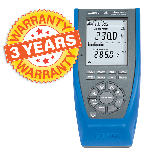 AEMC 2154.01 Digital Multimeter Model MTX 3290