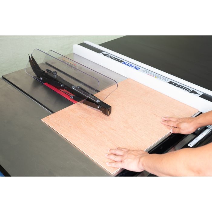 Oliver Machinery 16" Heavy-Duty Tablesaw with 52" capacity & Side Table