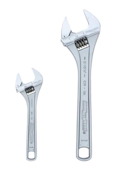 CHANNELLOCK 2pc Adjustable Wrench Set