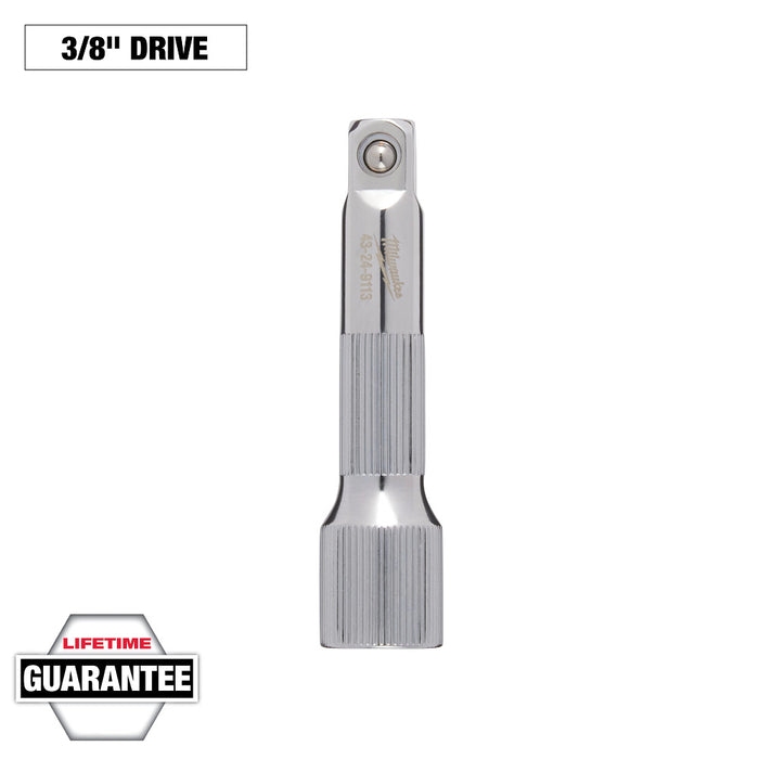 Extensión MILWAUKEE de 3/8" con accionamiento de 3"
