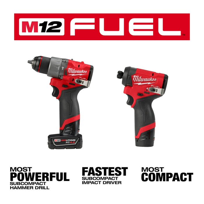 MILWAUKEE M12 FUEL™ 2 Tool Combo Kit 3497-22 Q4