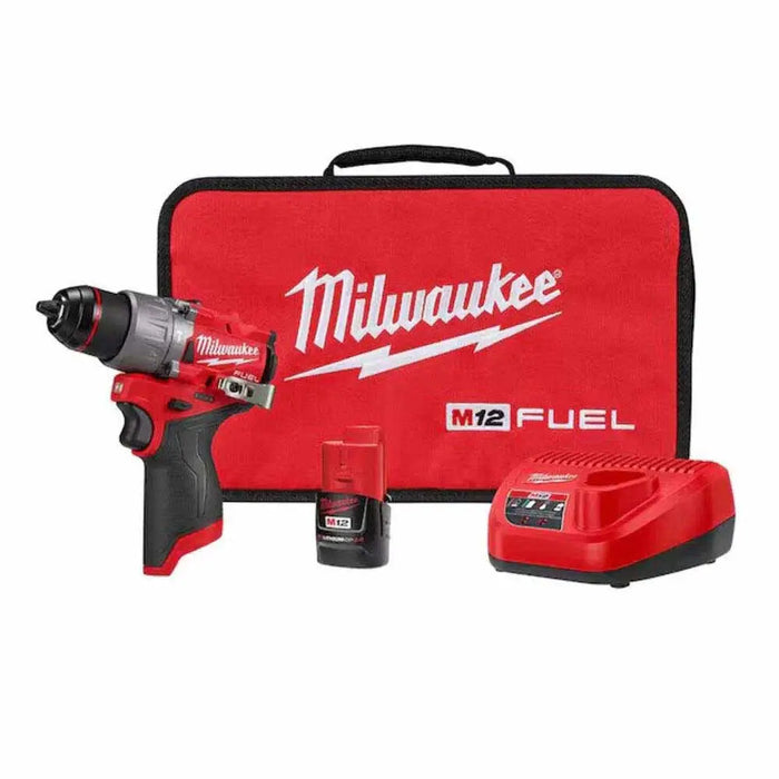 Taladro percutor/destornillador MILWAUKEE M12 FUEL™ de 1/2" (solo herramienta)