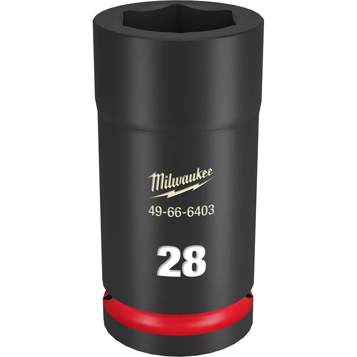 MILWAUKEE SHOCKWAVE Impact Duty 3/4" Drive 28MM Deep 6 Point Socket