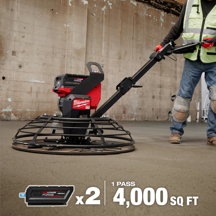 MILWAUKEE MX FUEL™ 36" Walk-Behind Trowel Kit