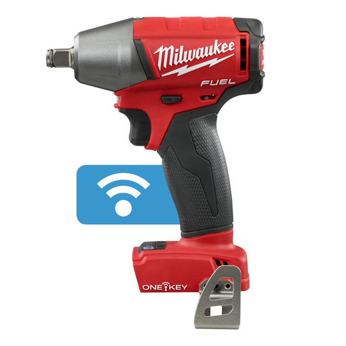 MILWAUKEE M18 FUEL™ con llave de impacto compacta ONE-KEY™ de 1/2" con anillo de fricción (solo herramienta)