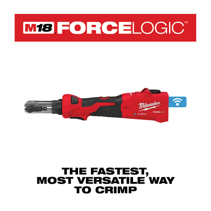 Engarzadora utilitaria lineal MILWAUKEE M18™ FORCE LOGIC™ 6T (solo herramienta)