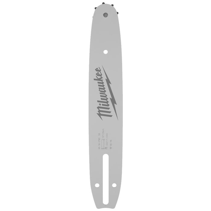 Barra guía para sierra de pértiga telescópica MILWAUKEE de 10"